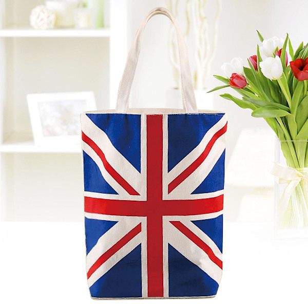 Dametasker i Canvas Miljøvenlig Canvas Tung Canvas Taske Flag Bomuld Tote Økologisk Flag Tasker