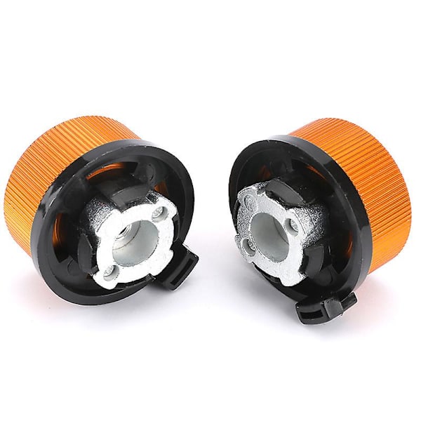 Camping Dyse Flaske Konverter Adapter Kobling Komfyrkobling For Butanbeholder Til Skrue Gasspatron (2 stk)