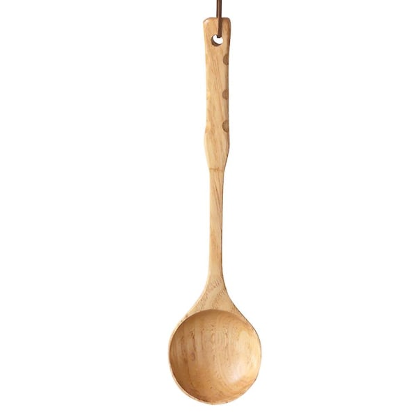 Trä Hängande Vatten Sopp Klicka Multi-purpose Rund Vatten Klicka Dipper Kök Redskap