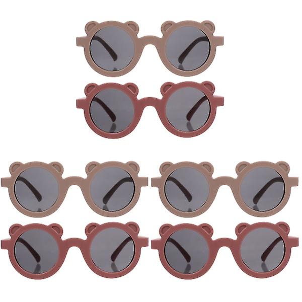 6 Pcs  Kids Children Sunglasses Creative Kid Sunglasses Lovely Kid Sunglasses6 pcs14X13X5cm