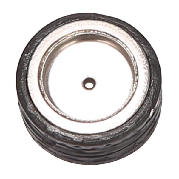 4 stk 1/64 Skala Damp Hjul Legering Hjul Dekk Legering Modellbil Med Bremsskive Kompatibel Med 1:64 Kjøretøy Unive