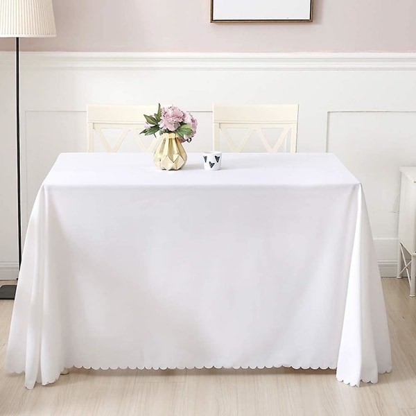 Lang Dugg, Vaskbar Polyester Dug, Ideell For Buffeter, Fester, Middager, Bryllup, 140 X 200 Cm