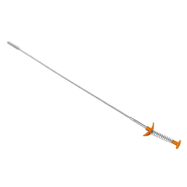 Avloppsrensare Hår Täppt Avloppsverktyg För Att Rensa Och Rengöra Avloppsrör För Att Rensa Fjäderstål Hår Täppt Kökstillbehör Badrum 85cm (1 Styck,