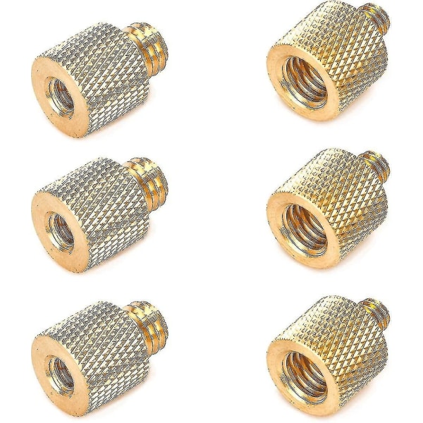 1/4 Tums Kvinna till 3/8 Tums Han Adapter Kit i Koppar