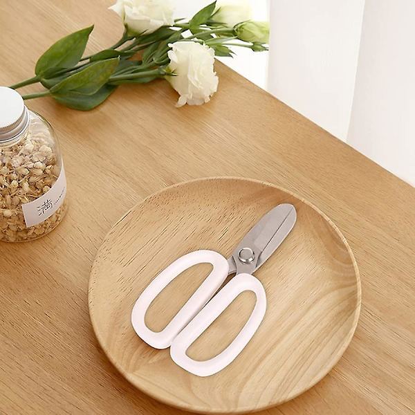 Hagebeskjæringssaks med komfortabelt grep, blomstersaks i stål, perfekt for blomsterarrangementer, beskjæring og trimming av planter (1