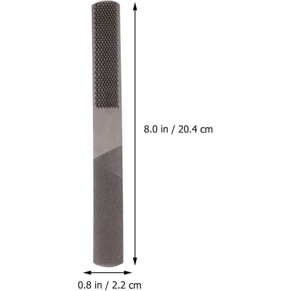 4 Way Wood Rasp File Carbon Steel Hand File For Woodworking For Sharping Wood And Metal (1pc)