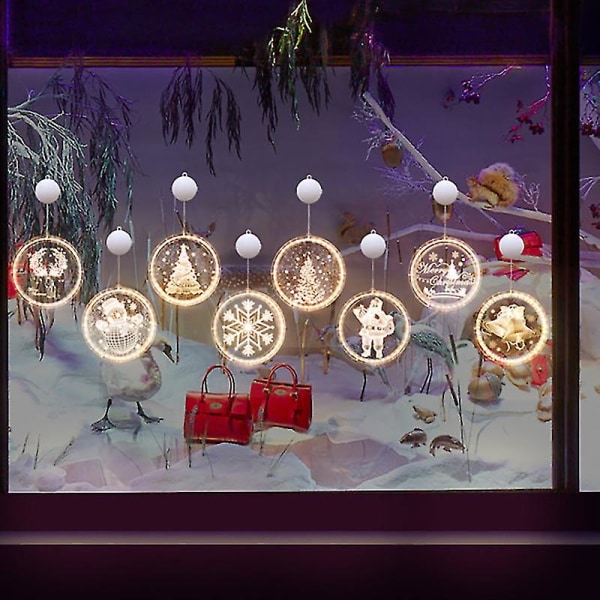 Jouluvalot, LED-jouluikkuna, Lumimies