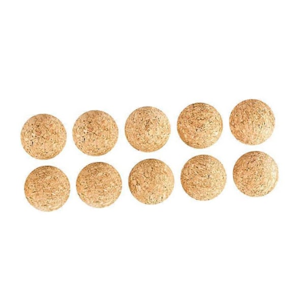 10pcs Wooden Football Mini Soccer Ball Tabletop Accessories Sport Accessories Foosball Balls Replacement Mini