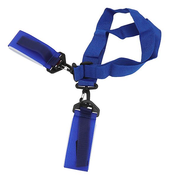 Skifixeringsrem Snöbräda Bärrem Skifixering Axelrem Snöskidor Snöbräda Axelrem Blå Blue 120X5.5CM