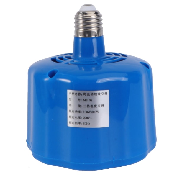 1 st Värmebevarande lampa för husdjur Intelligent termostatlampa (fågelbruk) Blå 12x12cm Blue 12x12cm