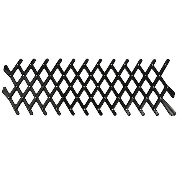 Bilrudsvinduesgitter til kæledyr, Puppy Ventilation Mesh Bilrudsbeskyttelse Gærde Kæledyrsrejsetilbehør Sort 24x11.8 Black 24x11.8cm