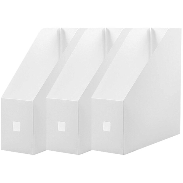 3 kpl Tiedostolaatikko Kirjahylly Säilytysteline Muoviset Tiedostot Kirjat Pidikkeet Toimisto Lehtipidike 27X24X9CM 27X24X9CM