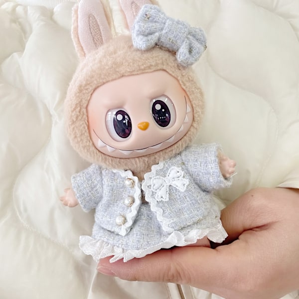 /RYI/Labubu Kläder Märkeskläder Labubu Kläder Kjol Klänning Väska Utsmyckning Kläder Heminredning för Gåva C as see