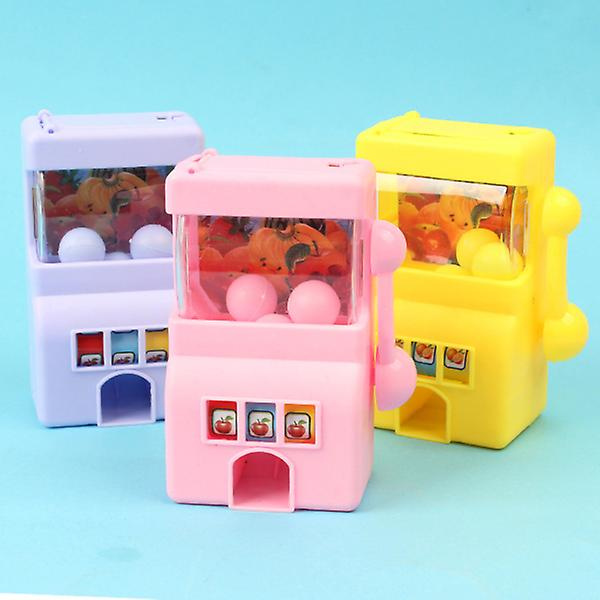 3 kpl Mini Arpapeli Lasten Leikkipeli Koulutuslelu Lapsille (satunnainen väri) Pinkki 7,2 * 3,8 cm Pink 7.2*3.8cm