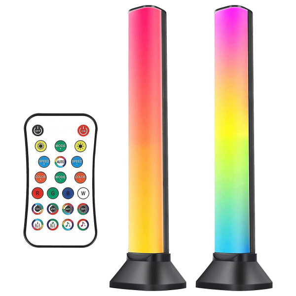 Led Smart Light Bar, Rgb fargeendring, med musikksynkroniseringsmodus