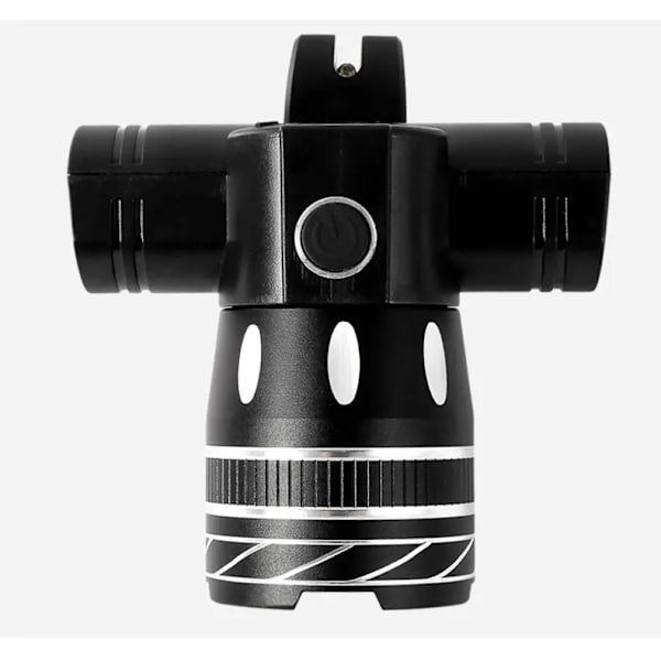 1500LM Mountainbike Forlygte Cykellys - Genopladelig ABS Vandafvisende Batteripakke - Gratis USB Cykelbaglygte Bonus