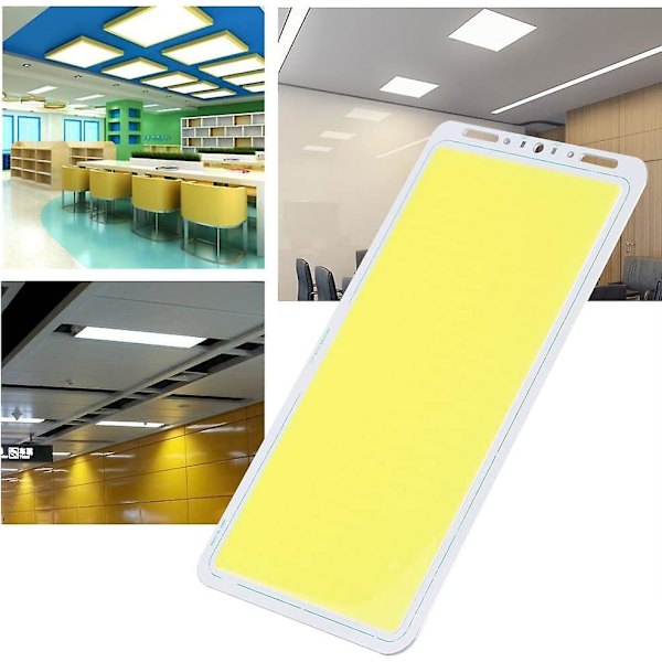 COB LED Panel Lampeperler Integrert 12V 70W 7000LM Belysning For Vei Camping Nattfiske Fest