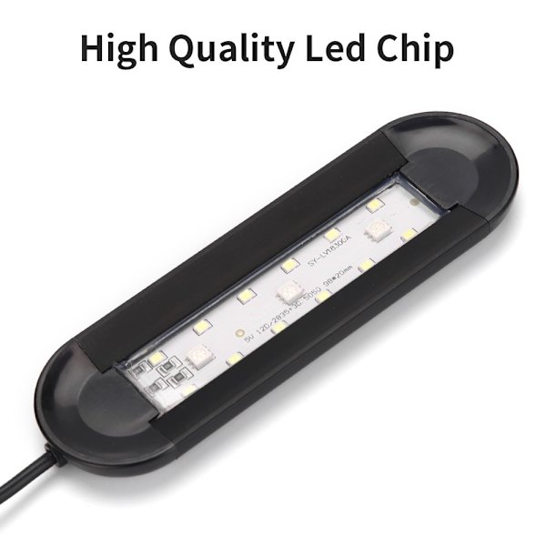 Akvarielys, 6W Akvarieclipslampe til Akvarieopdræt --Akvarielys