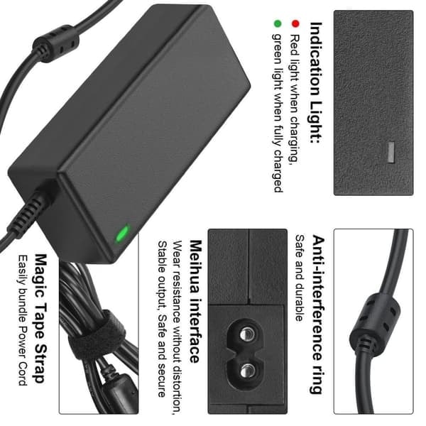 42V Hurtigopladende batterioplader til el-scooter elcykelbatterioplader8-