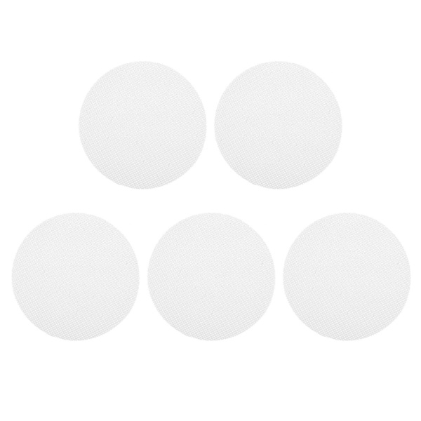 5 stk Runde Silikon Gel Dampmåtter Køkken Dampet Brød Puder Bageforsyning Grå 18X18X0.05CM Grey 18X18X0.05CM