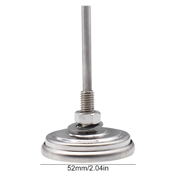 2 stk Grilltermometer Temperaturmåler For Utendørs Grillmatlaging Rustfritt Stål Røykertermometer Opp Til 300c For Alle Griller