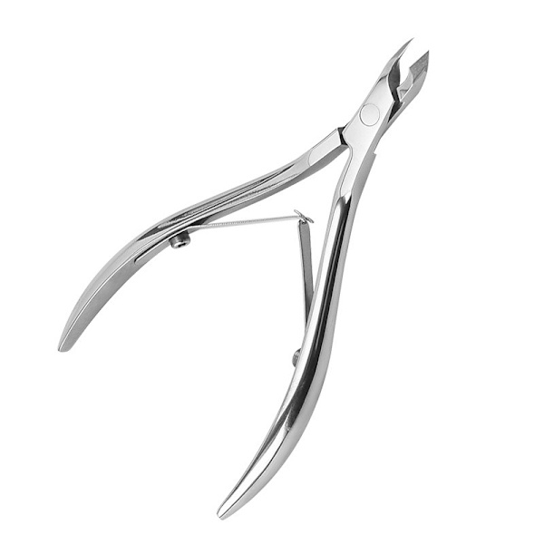 Nagelbandsaxar för manikyr, nagelbandsavlägsnare, nagelbandsfräs, döda hudavlägsnare, rostfritt stål, skönhetsverktyg med pusher