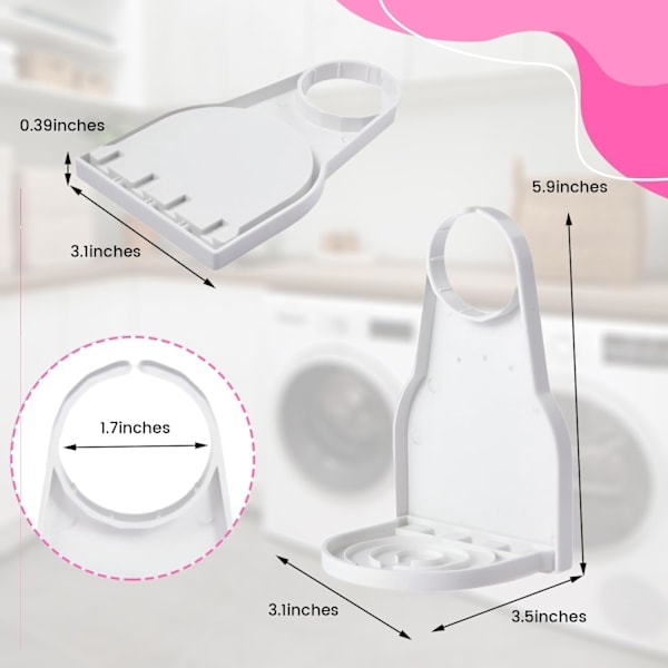 /Ryi/[2-pack] Pyykinpesuaineen Tippa-astia/Mukiteline, Sopii Useimpiin Taloudellisiin Kokoihin, Ei Enää Vuotoja tai Läikkymisiä