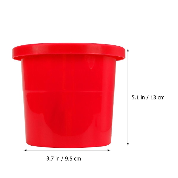 1 Par Stile Legetøj Sansestimulerende Træning Stile Udstyr Børn Børn Udendørs Spil Tidlig Uddannelse Bal Red 14X14X13CM