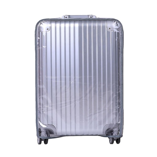 Läpinäkyvä Matkalaukku Peite Vedenpitävä Matkalaukku Trolley Case Suojaava Pölyltä Suojaava