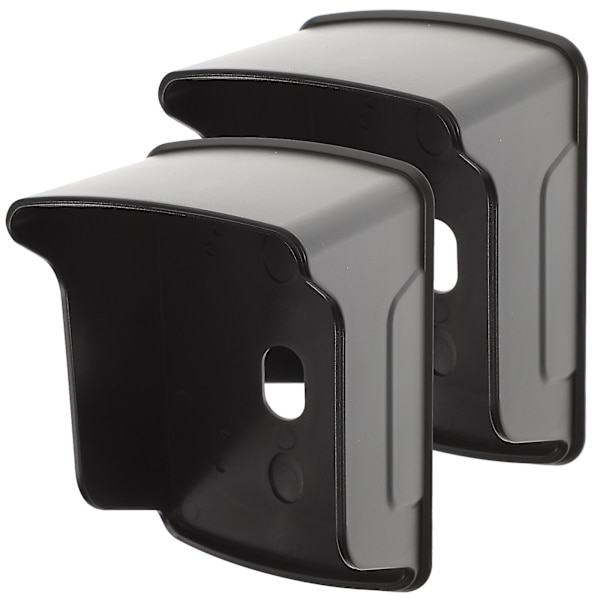 2 stk. Ring Beskyttelsesdørklokke Dækning Tastatur Læser Dækning Dørklokke Regn Dækning Skal Regn Dækning Sort1 Black 15X14X8CM
