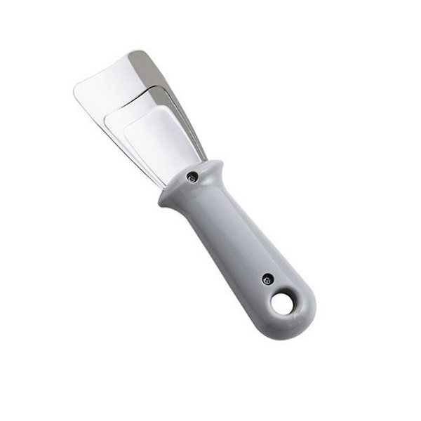 1 kpl Ruostumattomasta Teräksestä Valmistettu Jääpoistolusikka Jääkaapin Jääraaputin Sulatuslusikka Jäätymisen Poistolusikka Harmaa Harmaa 17 * 4,5 cm Grey 17*4.5cm