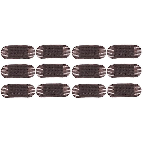 18 kpl Naisten Volyymi Bump-Lisäosat Hiusten Pohjat Hiusten Muotoiluvälineet Bump-Tynyt 12 kpl 7X2.8X0.5CM 12 pcs 7X2.8X0.5CM
