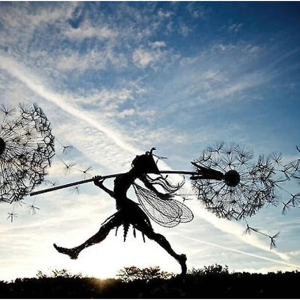 Dansende Fe Dandelion Statue Ornament StakesDandelion D Dandelion D