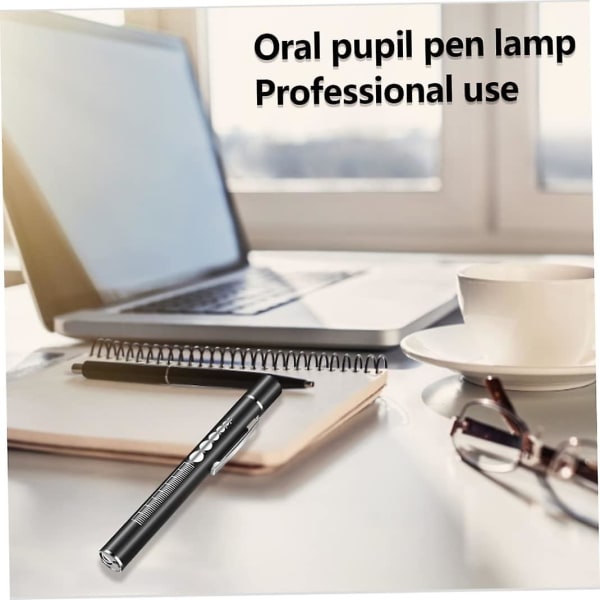 Pennlampa Portabel Dubbel Ljuskälla LED Pennficklampa Uppladdningsbar Pennlampa Med Fickklämma Hälsovård Laboratorium Och Biovetenskap Pennlampa USB Laddning