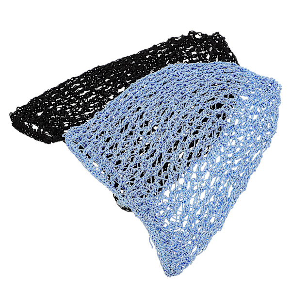 2 stk. Kvinders Hårbånd Ballet Dans Bun Dæk Hårnet Snoods Dæk Kort Hår Net Snood Sovende Hår 23x20cm