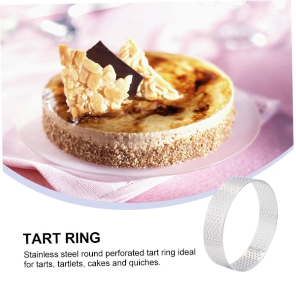 Sandwich Biscuit Pie Cake Form Bakring Chokladform Mjuk Godis Frukttårta Ring Justerbar Tårta Kan Cirkulär Bakform