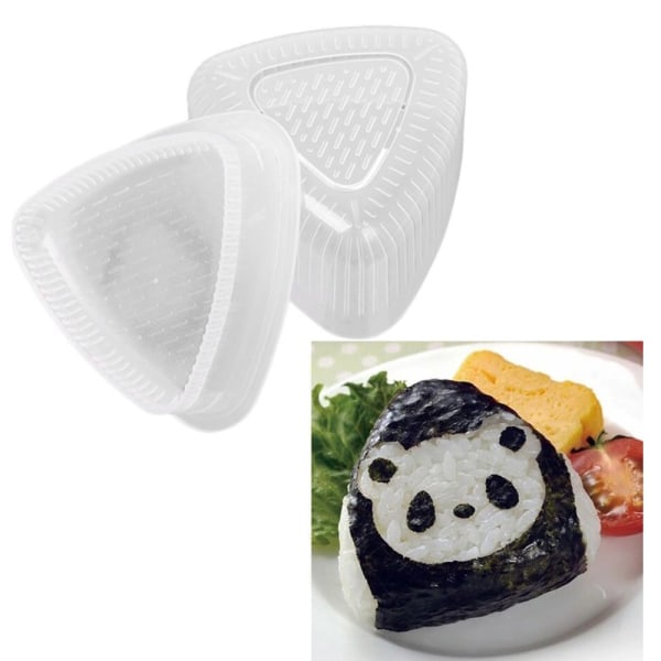 DIY Sushiform Onigiri Risbollsmögel Press Triangulär Sushitillverkare Form Sushi Kit Japansk Kök Bento Tillbehör