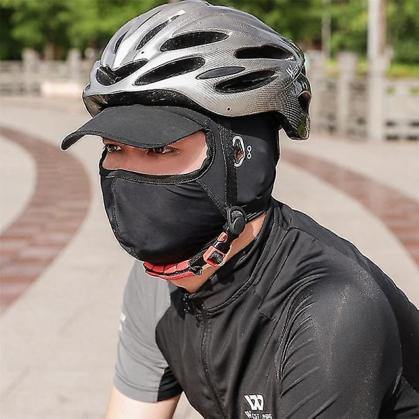 Cykling Ansigt Tørklæde Hals Gaiter Mænd Sømløs Bandana Damer Pandebånd Tube Mask, grå