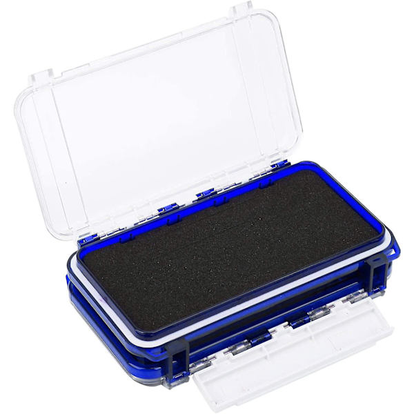 Tackle Box Organizer Fiskeutrustningslådor Bärbara Fiskeutrustningslådor Transparenta Fiskeutrustningsförvaringslådor (transparent blå)