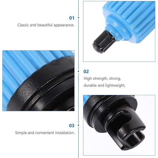 Professionel Paddle Kajak Ventiler Pumpe Adapter Paddle Board Adapter (1 stk., Blå)