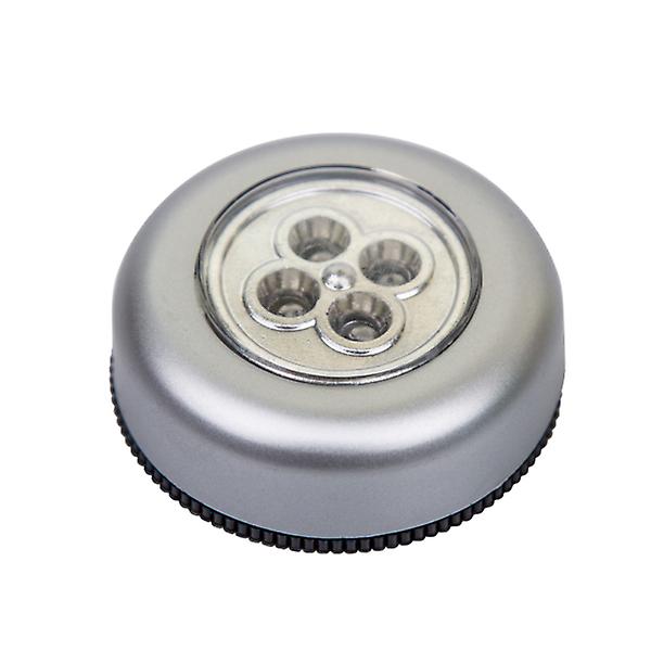 4 LED Trådløs Vegglampe Toalettlys LED Nattelys Pærer Garderobe Lys Skap Nattelys Tilfeldig Farge 4LED Random Color 4LED