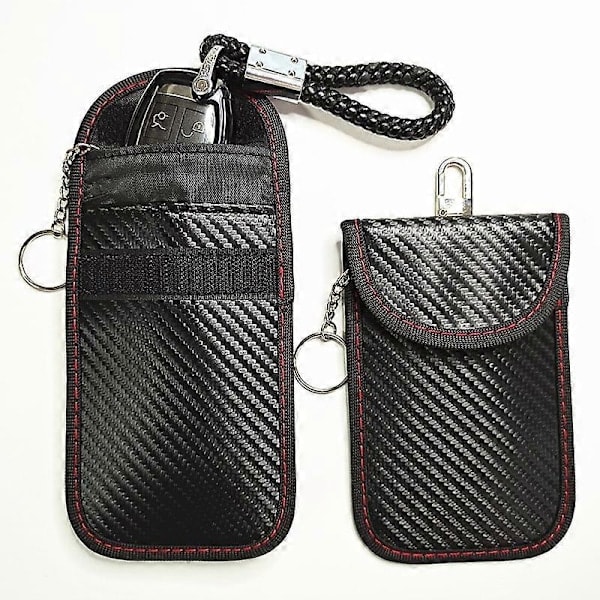 Skyddande bilnyckel, 2-pack Mini Bilnyckelskydd Nyckellöst Go Skyddsfodral_ryy