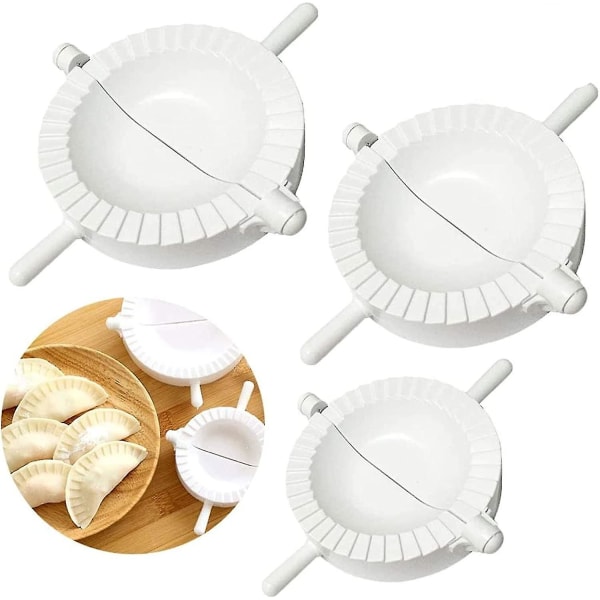 Omsetnings- og deigformer 3 stk Ravioli Kakeutstikker, Pastaformer Dumpling Maker For Pastaform Og Deigpresse Dumpling Paiformer