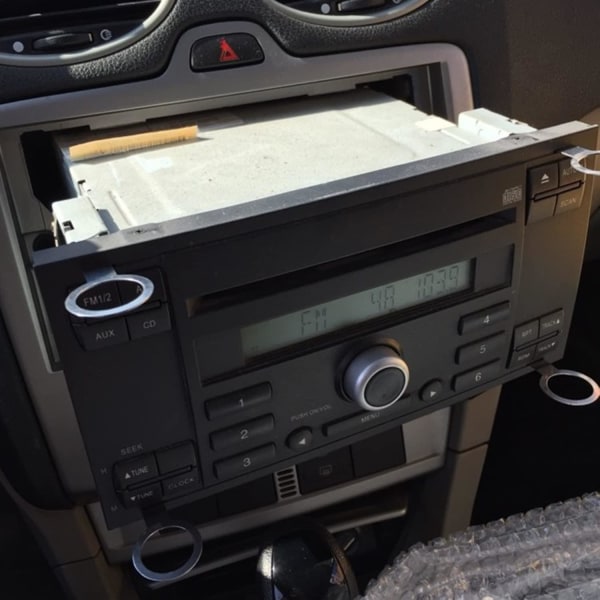 Verktøy for fjerning av radio, fjerningsverktøy for bilradio med grepsvennlige håndtak