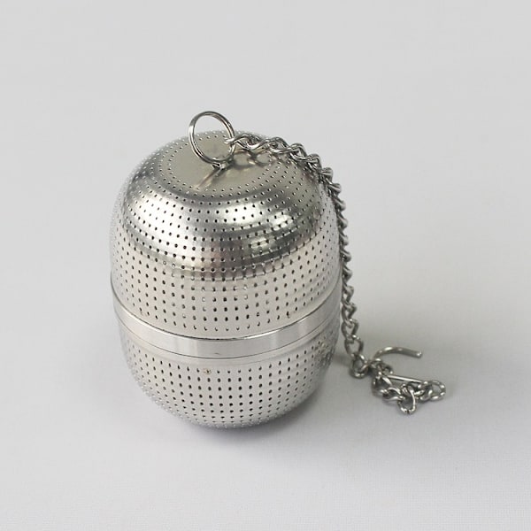 Tesil för Löst Te, Extra Fint Nät Teinfuser för Löst Te, 304 Rostfritt Stål & Uppdaterat Smalt Trådat Lock, Löst