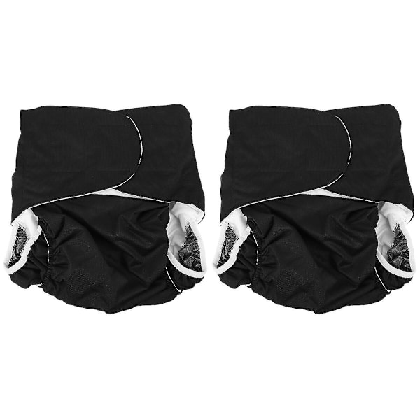 5 stk Gjenbrukbare Bleier for Voksne Vaskbare Bleier for Voksne Anti-lekkasje Periodetruser 2 stk 80x70x1.2cm 2 pcs 80x70x1.2cm