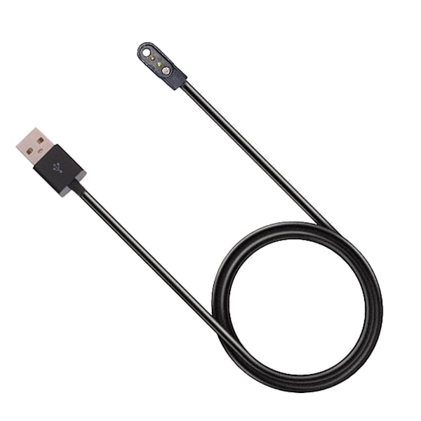 Magneettinen Turvallinen PVC 2-nastainen 2,84 mm Latauskaapeli Kellolle, Saumaton Pikalatausjohto, Kellotarvike_ry