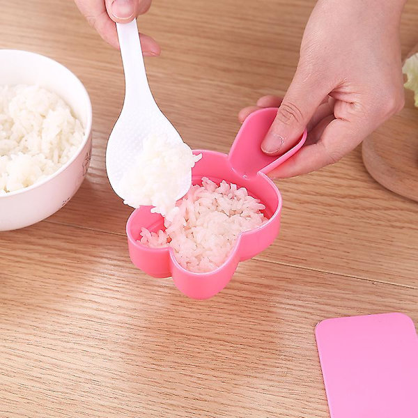 DIY Kaninform Matvaregodkjent Materiale Kreativ Form Sushi Risrull Bento Form Håndverk Risrullform