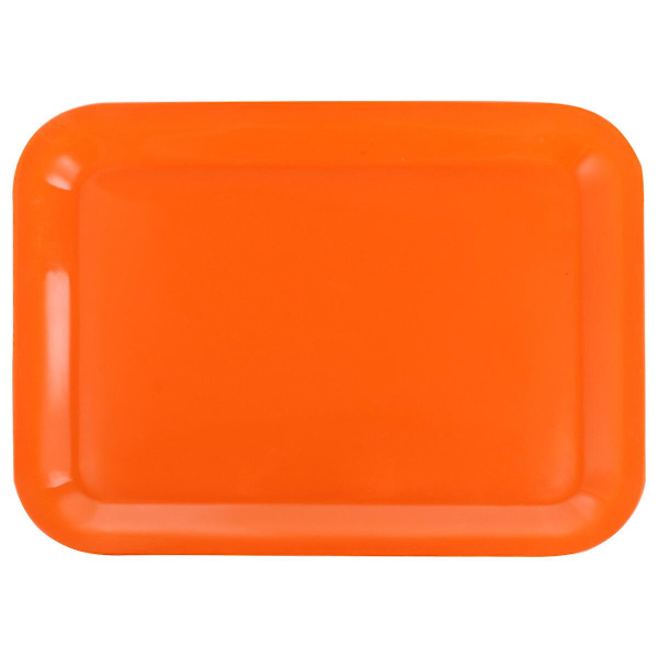 1 kpl Suorakulmainen Lautanen Kotitalouden Ruokalauta Pikaruokalauta Leivän Hedelmälautanen Oranssissa 38.5X28.5X2CM Orange 38.5X28.5X2CM