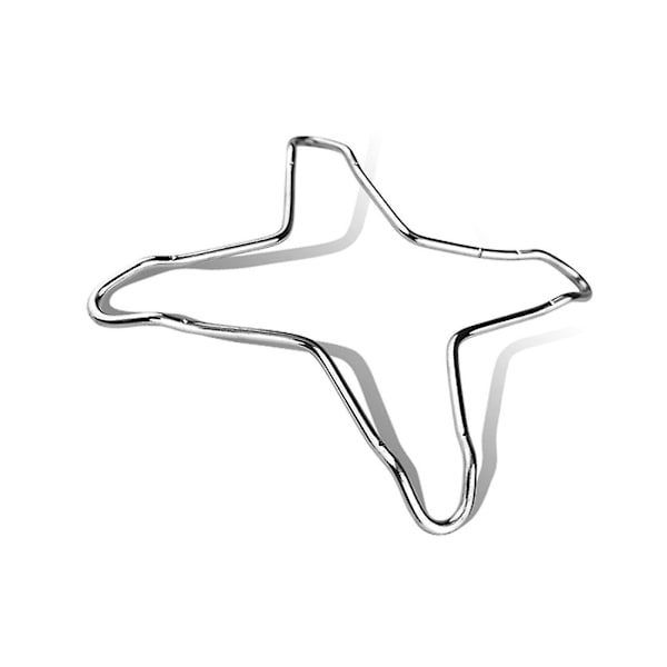 Gassring Reduksjon Universal, kokeplate Jern Sklisikker Stabil Varmebestandig Rustsikker Holdbar Gasskomfyr Panne Støtte For Kjøkken, Kaffemaskiner, O